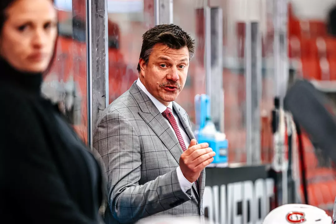 Brian Idalski on Bench at St. Cloud State