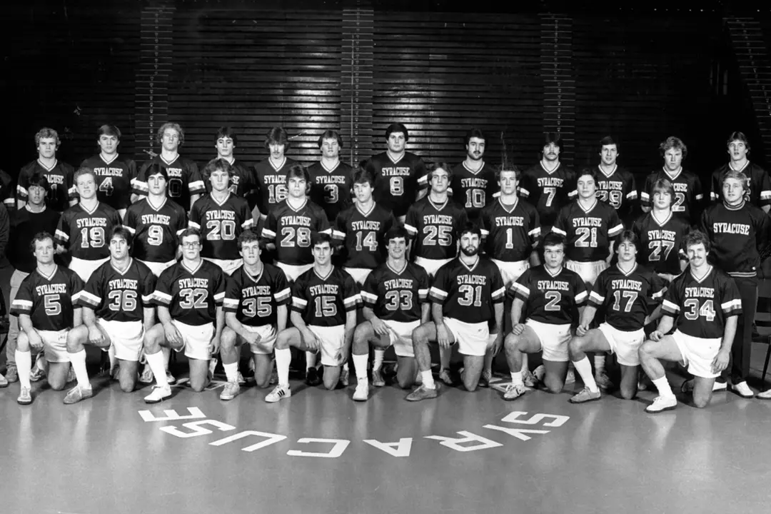 1983 Syracuse University Men's Lacrosse