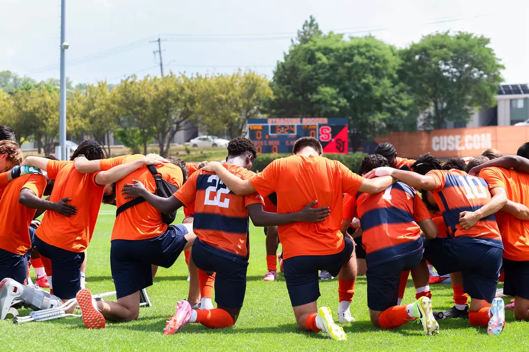 Group huddle