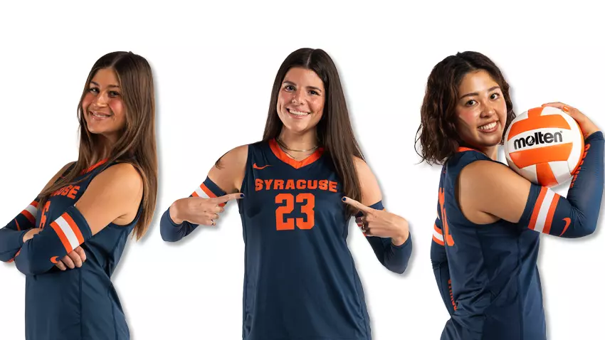 Volleyball Team Captains Photo