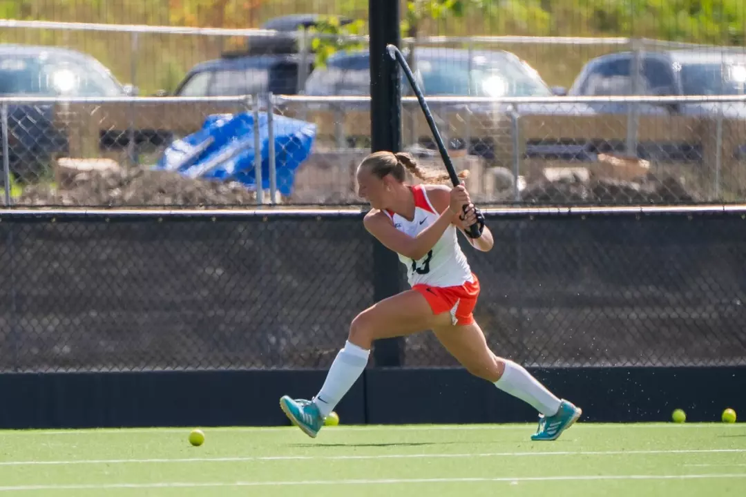 Jovie Weaver Winds Up to Shoot at Cornell