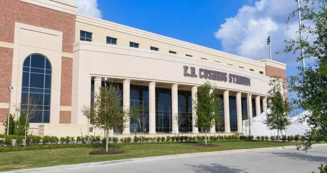 COLLEGE STATION, TX - APRIL 05, 2019 - Facility Photos of EB Cushing Stadium in College Station, TX. Photo By Errol Anderson for Texas A&M Athletics