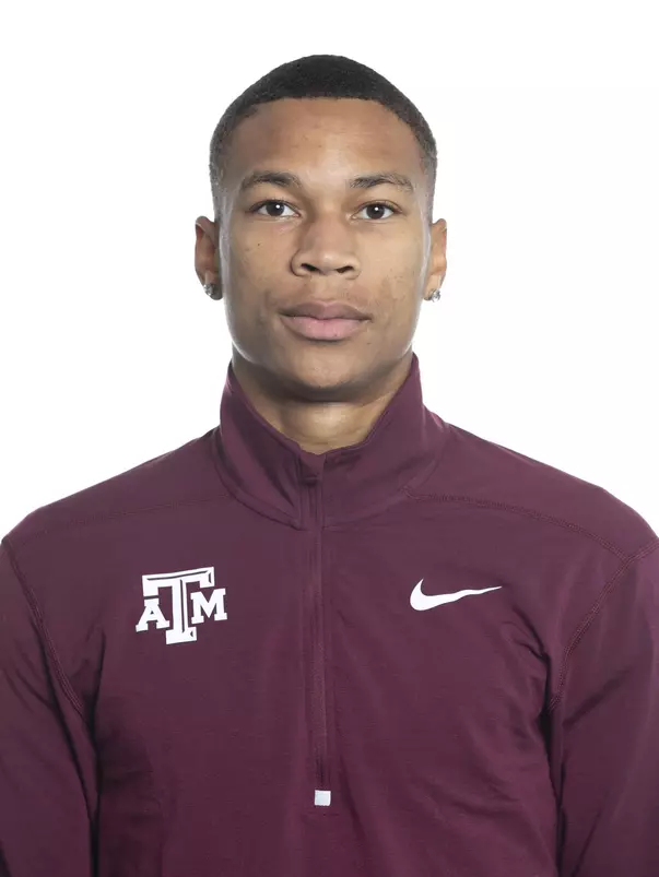 COLLEGE STATION, TX - JANUARY 20, 2020 - Alstian Walker during track and field headshot day in College Station, TX. Photo By Craig Bisacre/Texas A&M Athletics