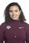 COLLEGE STATION, TX - JANUARY 20, 2020 - Amanda Hansson during track and field headshot day in College Station, TX. Photo By Craig Bisacre/Texas A&M Athletics