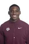 COLLEGE STATION, TX - JANUARY 20, 2020 - Andre Turay during track and field headshot day in College Station, TX. Photo By Craig Bisacre/Texas A&M Athletics