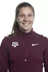 COLLEGE STATION, TX - JANUARY 20, 2020 - Audrey McKnight during track and field headshot day in College Station, TX. Photo By Craig Bisacre/Texas A&M Athletics