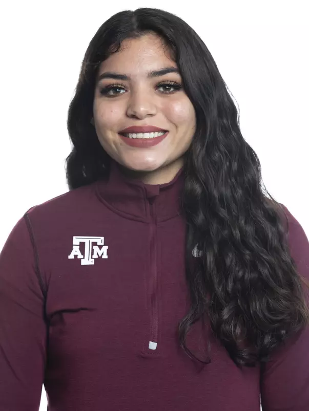 COLLEGE STATION, TX - JANUARY 20, 2020 - Bianca Cardenas during track and field headshot day in College Station, TX. Photo By Craig Bisacre/Texas A&M Athletics