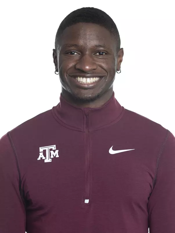 COLLEGE STATION, TX - JANUARY 20, 2020 - Bryce Deadmon during track and field headshot day in College Station, TX. Photo By Craig Bisacre/Texas A&M Athletics