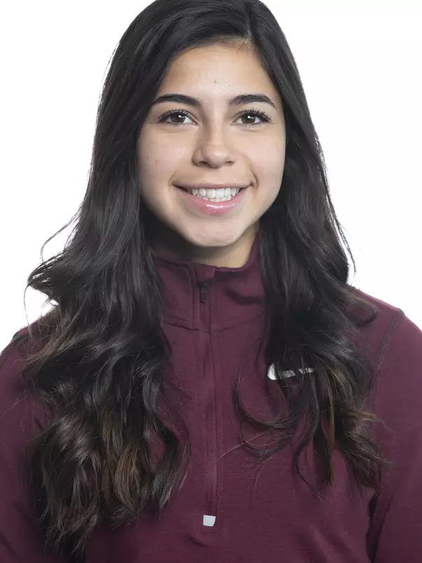 COLLEGE STATION, TX - JANUARY 20, 2020 - Catalina Cerda during track and field headshot day in College Station, TX. Photo By Craig Bisacre/Texas A&M Athletics