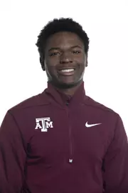 COLLEGE STATION, TX - JANUARY 20, 2020 - Christopher Ford during track and field headshot day in College Station, TX. Photo By Craig Bisacre/Texas A&M Athletics