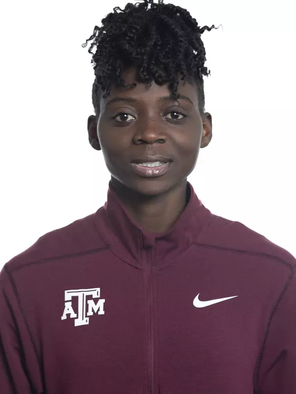 COLLEGE STATION, TX - JANUARY 20, 2020 - Deborah Acquah during track and field headshot day in College Station, TX. Photo By Craig Bisacre/Texas A&M Athletics