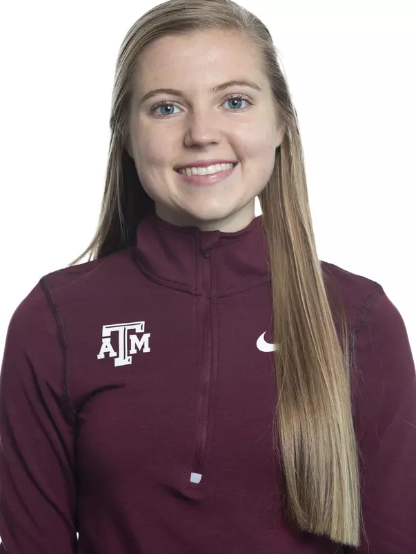 COLLEGE STATION, TX - JANUARY 20, 2020 - Elizabeth Green during track and field headshot day in College Station, TX. Photo By Craig Bisacre/Texas A&M Athletics