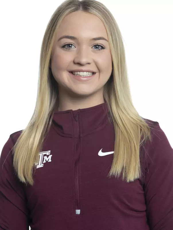 COLLEGE STATION, TX - JANUARY 20, 2020 - Emily Chastain during track and field headshot day in College Station, TX. Photo By Craig Bisacre/Texas A&M Athletics