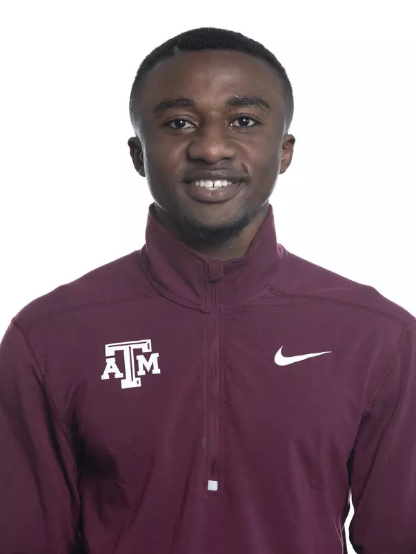 COLLEGE STATION, TX - JANUARY 20, 2020 - Emmanuel Yeboah during softball photo day in College Station, TX. Photo By Craig Bisacre/Texas A&M Athletics