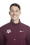 COLLEGE STATION, TX - JANUARY 20, 2020 - Harrison Tillman during track and field headshot day in College Station, TX. Photo By Craig Bisacre/Texas A&M Athletics