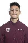 COLLEGE STATION, TX - JANUARY 20, 2020 - Isaiah Saenz during track and field headshot day in College Station, TX. Photo By Craig Bisacre/Texas A&M Athletics
