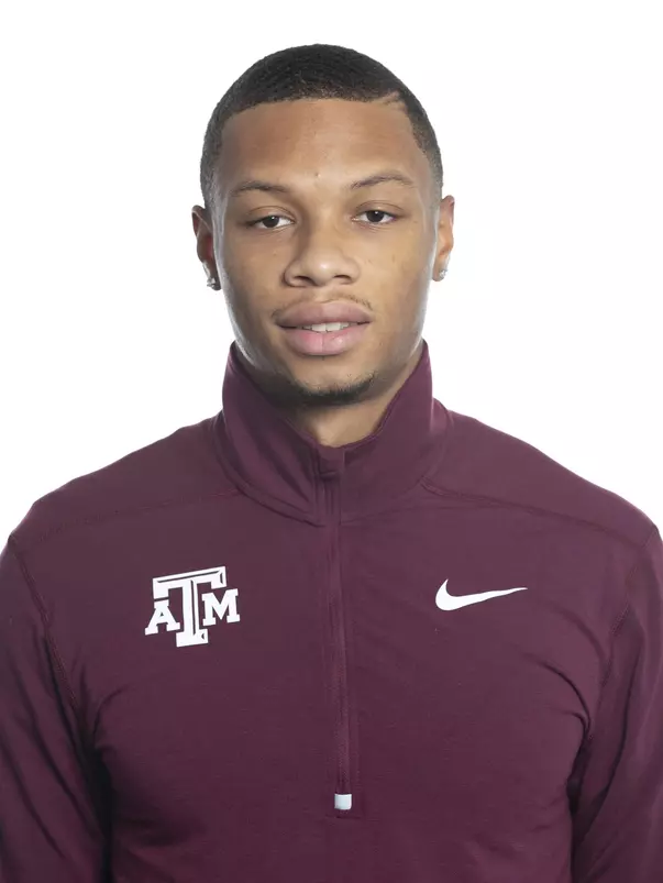 COLLEGE STATION, TX - JANUARY 20, 2020 - Jace Comick during track and field headshot day in College Station, TX. Photo By Craig Bisacre/Texas A&M Athletics