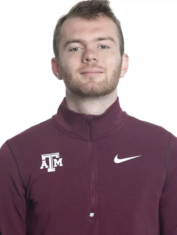 COLLEGE STATION, TX - JANUARY 20, 2020 - Jackson Jett during track and field headshot day in College Station, TX. Photo By Craig Bisacre/Texas A&M Athletics