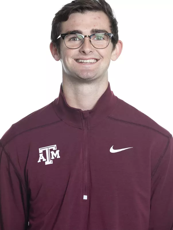 COLLEGE STATION, TX - JANUARY 20, 2020 - Jake Lanier during track and field headshot day in College Station, TX. Photo By Craig Bisacre/Texas A&M Athletics