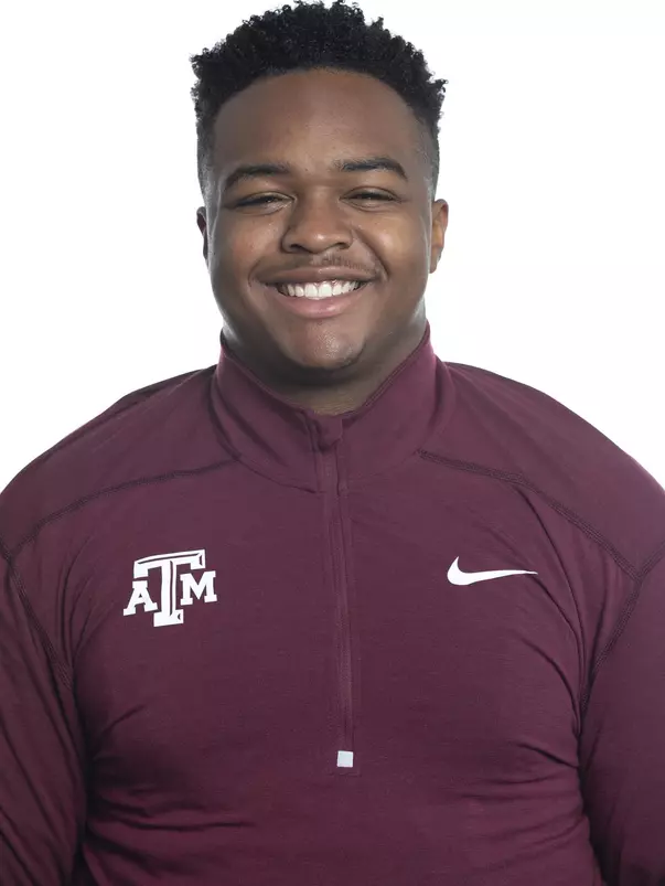 COLLEGE STATION, TX - JANUARY 20, 2020 - Josh Moses during track and field headshot day in College Station, TX. Photo By Craig Bisacre/Texas A&M Athletics