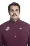 COLLEGE STATION, TX - JANUARY 20, 2020 - Joshua Brown during track and field headshot day in College Station, TX. Photo By Craig Bisacre/Texas A&M Athletics
