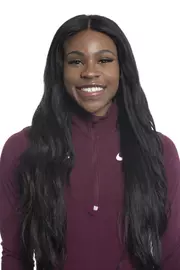COLLEGE STATION, TX - JANUARY 20, 2020 - Julia Madubuike during track and field headshot day in College Station, TX. Photo By Craig Bisacre/Texas A&M Athletics