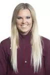 COLLEGE STATION, TX - JANUARY 20, 2020 - Katie Aldredge during track and field headshot day in College Station, TX. Photo By Craig Bisacre/Texas A&M Athletics