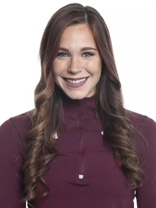 COLLEGE STATION, TX - JANUARY 20, 2020 - Kennedy Smith during track and field headshot day in College Station, TX. Photo By Craig Bisacre/Texas A&M Athletics