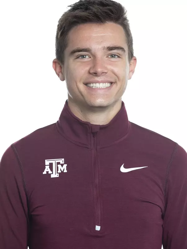 COLLEGE STATION, TX - JANUARY 20, 2020 - Kyle Harris during track and field headshot day in College Station, TX. Photo By Craig Bisacre/Texas A&M Athletics