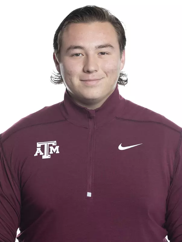 COLLEGE STATION, TX - JANUARY 20, 2020 - Kyle Stulce during track and field headshot day in College Station, TX. Photo By Craig Bisacre/Texas A&M Athletics