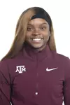 COLLEGE STATION, TX - JANUARY 20, 2020 - LaJarvia Brown during track and field headshot day in College Station, TX. Photo By Craig Bisacre/Texas A&M Athletics