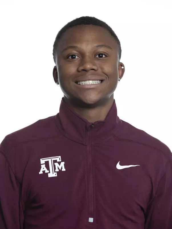 COLLEGE STATION, TX - JANUARY 20, 2020 - Lance Broome during track and field headshot day in College Station, TX. Photo By Craig Bisacre/Texas A&M Athletics