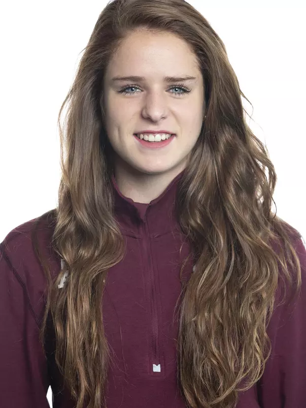 COLLEGE STATION, TX - JANUARY 20, 2020 - Laura Fairchild during track and field headshot day in College Station, TX. Photo By Craig Bisacre/Texas A&M Athletics