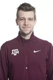 COLLEGE STATION, TX - JANUARY 20, 2020 - Levi Alexander during track and field headshot day in College Station, TX. Photo By Craig Bisacre/Texas A&M Athletics
