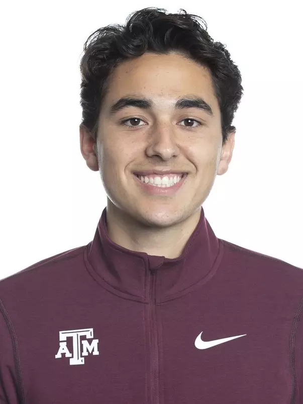 COLLEGE STATION, TX - JANUARY 20, 2020 - Mason Corbin during track and field headshot day in College Station, TX. Photo By Craig Bisacre/Texas A&M Athletics