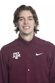 COLLEGE STATION, TX - JANUARY 20, 2020 - Mason Farley during track and field headshot day in College Station, TX. Photo By Craig Bisacre/Texas A&M Athletics