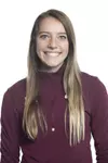 COLLEGE STATION, TX - JANUARY 20, 2020 - Megan Hopper during track and field headshot day in College Station, TX. Photo By Craig Bisacre/Texas A&M Athletics