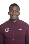 COLLEGE STATION, TX - JANUARY 20, 2020 - Patrick Johnson II during track and field headshot day in College Station, TX. Photo By Craig Bisacre/Texas A&M Athletics