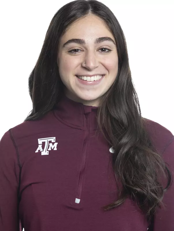 COLLEGE STATION, TX - JANUARY 20, 2020 - Rachel Bernardo during track and field headshot day in College Station, TX. Photo By Craig Bisacre/Texas A&M Athletics