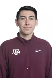 COLLEGE STATION, TX - JANUARY 20, 2020 -  Raymond Gonzales during track and field headshot day in College Station, TX. Photo By Craig Bisacre/Texas A&M Athletics