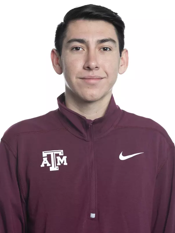 COLLEGE STATION, TX - JANUARY 20, 2020 - Raymond Gonzales during track and field headshot day in College Station, TX. Photo By Craig Bisacre/Texas A&M Athletics