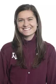 COLLEGE STATION, TX - JANUARY 20, 2020 - Rebecca Bonta during track and field headshot day in College Station, TX. Photo By Craig Bisacre/Texas A&M Athletics