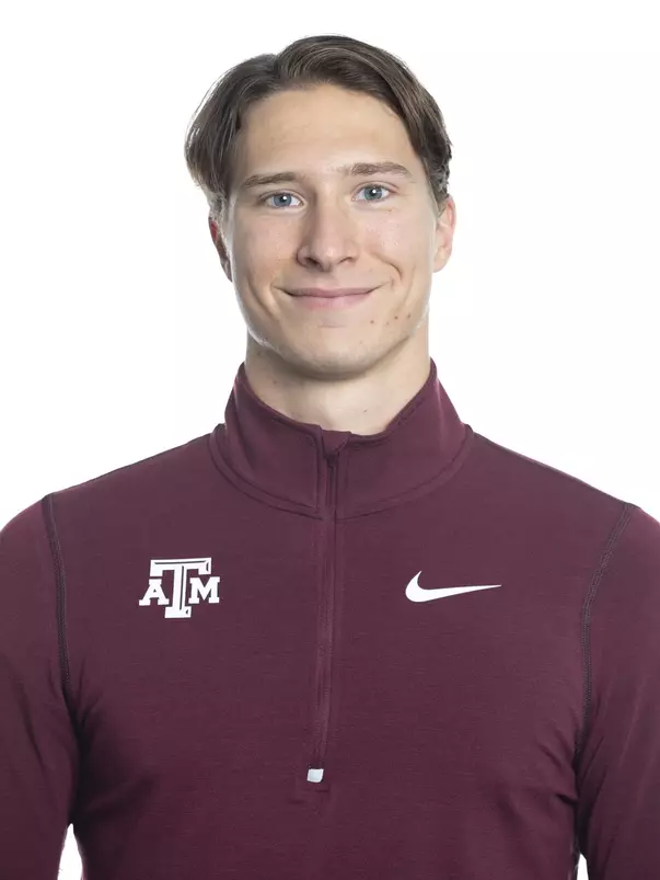 COLLEGE STATION, TX - JANUARY 20, 2020 - Ricky Waer during track and field headshot day in College Station, TX. Photo By Craig Bisacre/Texas A&M Athletics