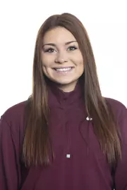 COLLEGE STATION, TX - JANUARY 20, 2020 - Riley Schneider during track and field headshot day in College Station, TX. Photo By Craig Bisacre/Texas A&M Athletics