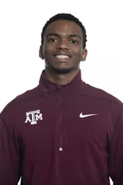 COLLEGE STATION, TX - JANUARY 20, 2020 - Roger Ethridge during track and field headshot day in College Station, TX. Photo By Craig Bisacre/Texas A&M Athletics
