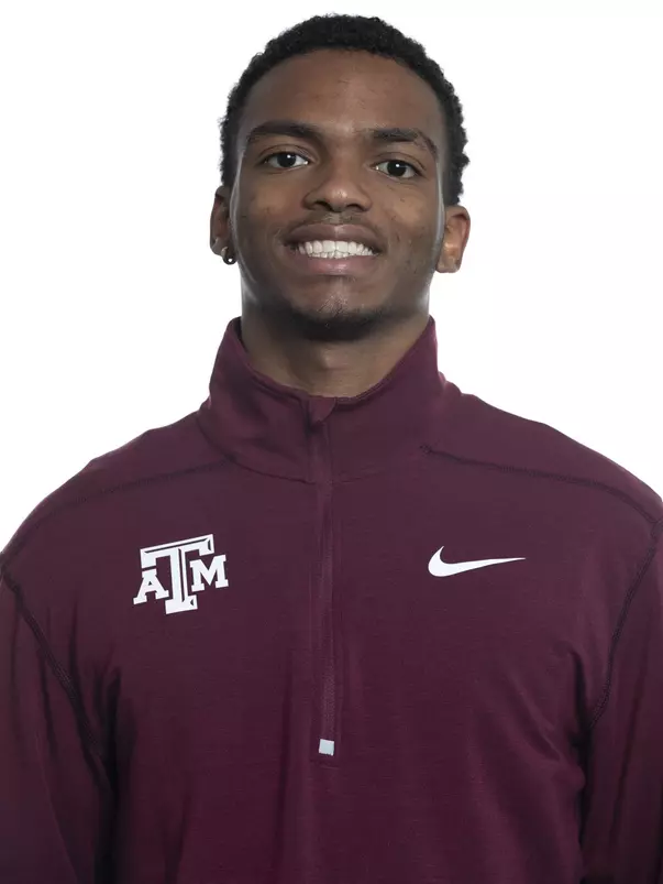 COLLEGE STATION, TX - JANUARY 20, 2020 - Roger Ethridge during track and field headshot day in College Station, TX. Photo By Craig Bisacre/Texas A&M Athletics