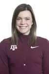 COLLEGE STATION, TX - JANUARY 20, 2020 - Sarah Pia during track and field headshot day in College Station, TX. Photo By Craig Bisacre/Texas A&M Athletics