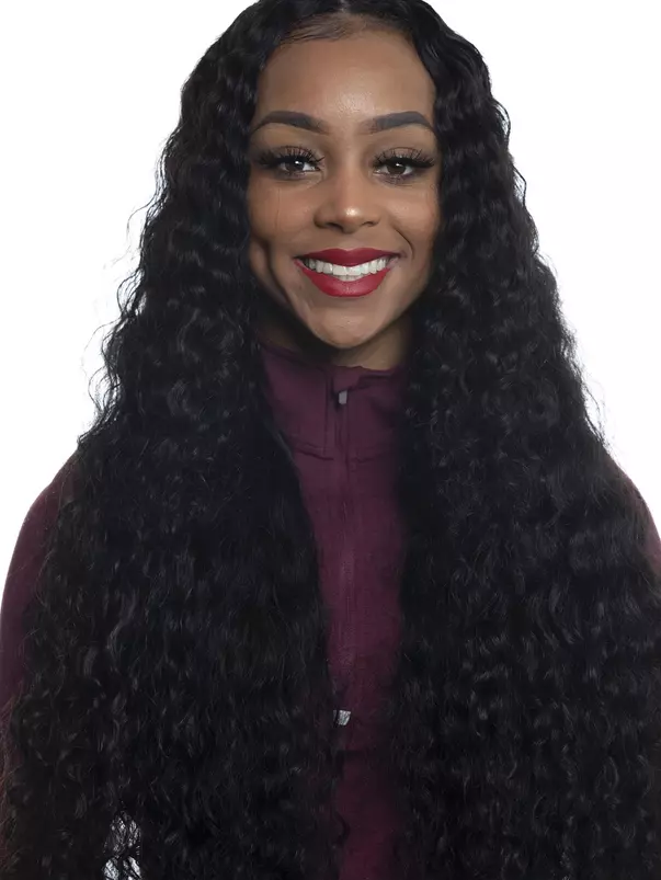 COLLEGE STATION, TX - JANUARY 20, 2020 - Syaira Richardson during track and field headshot day in College Station, TX. Photo By Craig Bisacre/Texas A&M Athletics