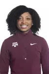 COLLEGE STATION, TX - JANUARY 20, 2020 - Taryn Milton during track and field headshot day in College Station, TX. Photo By Craig Bisacre/Texas A&M Athletics