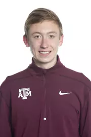 COLLEGE STATION, TX - JANUARY 20, 2020 - Teddy Radtke during track and field headshot day in College Station, TX. Photo By Craig Bisacre/Texas A&M Athletics
